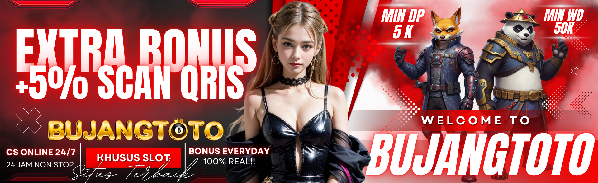 BONUS QRIS 5%