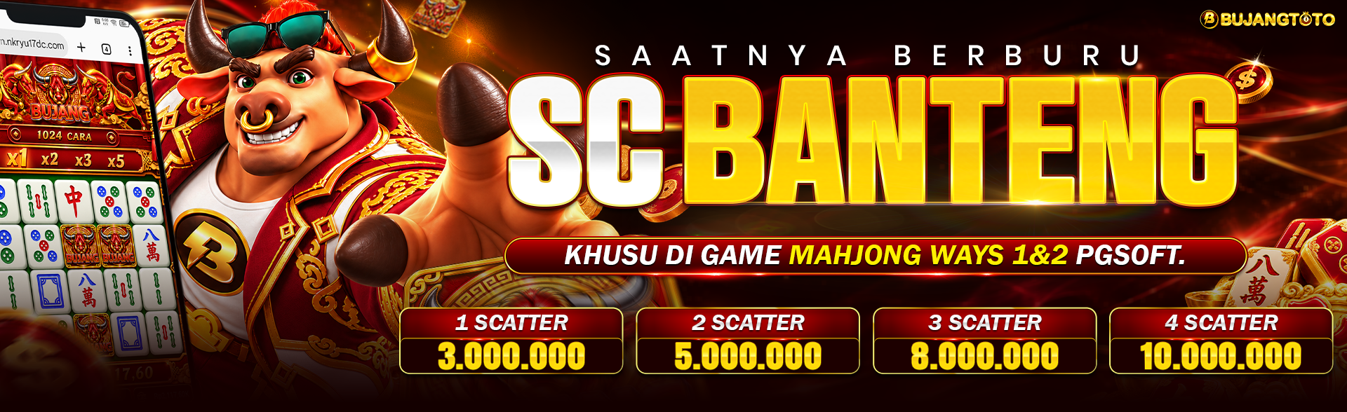SCATTER KEPALA BANTENG